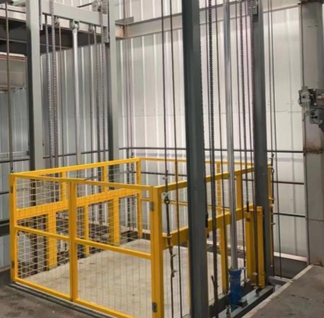 东方导轨式升降机一般加工周期